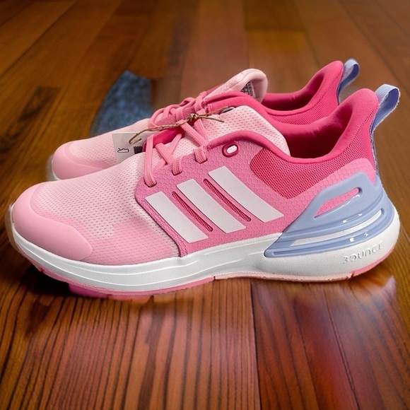adidas Other - Adidas New Kid Pink Rapida Sport Sneakers Size 4